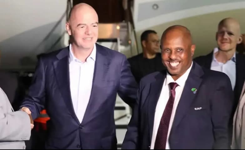 RAIS WA FIFA AMPONGEZA KARIA KWA KUREJEA TENA MADARAKANI