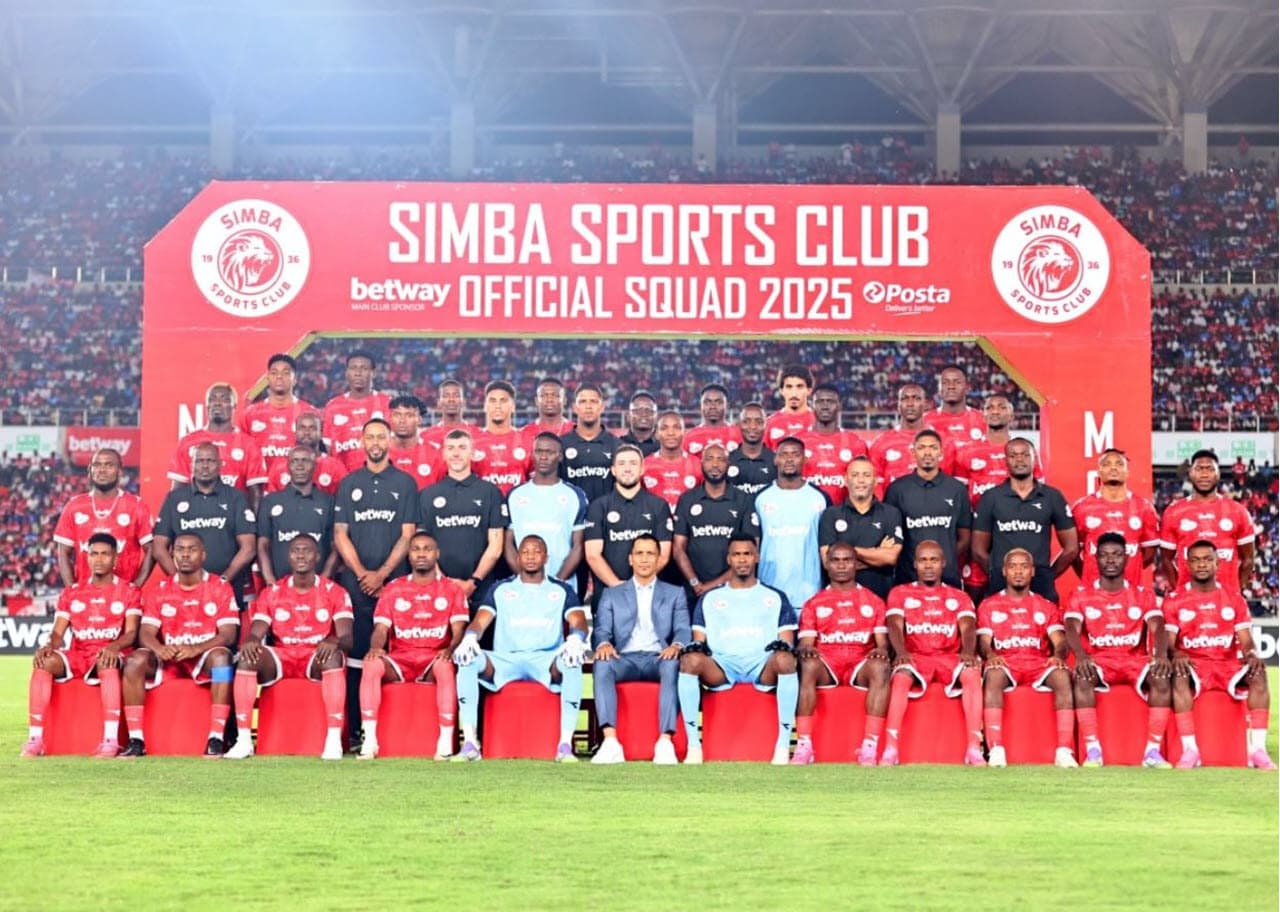 HIKI HAPA KIKOSI RASMI CHA SIMBA SC 2025/26