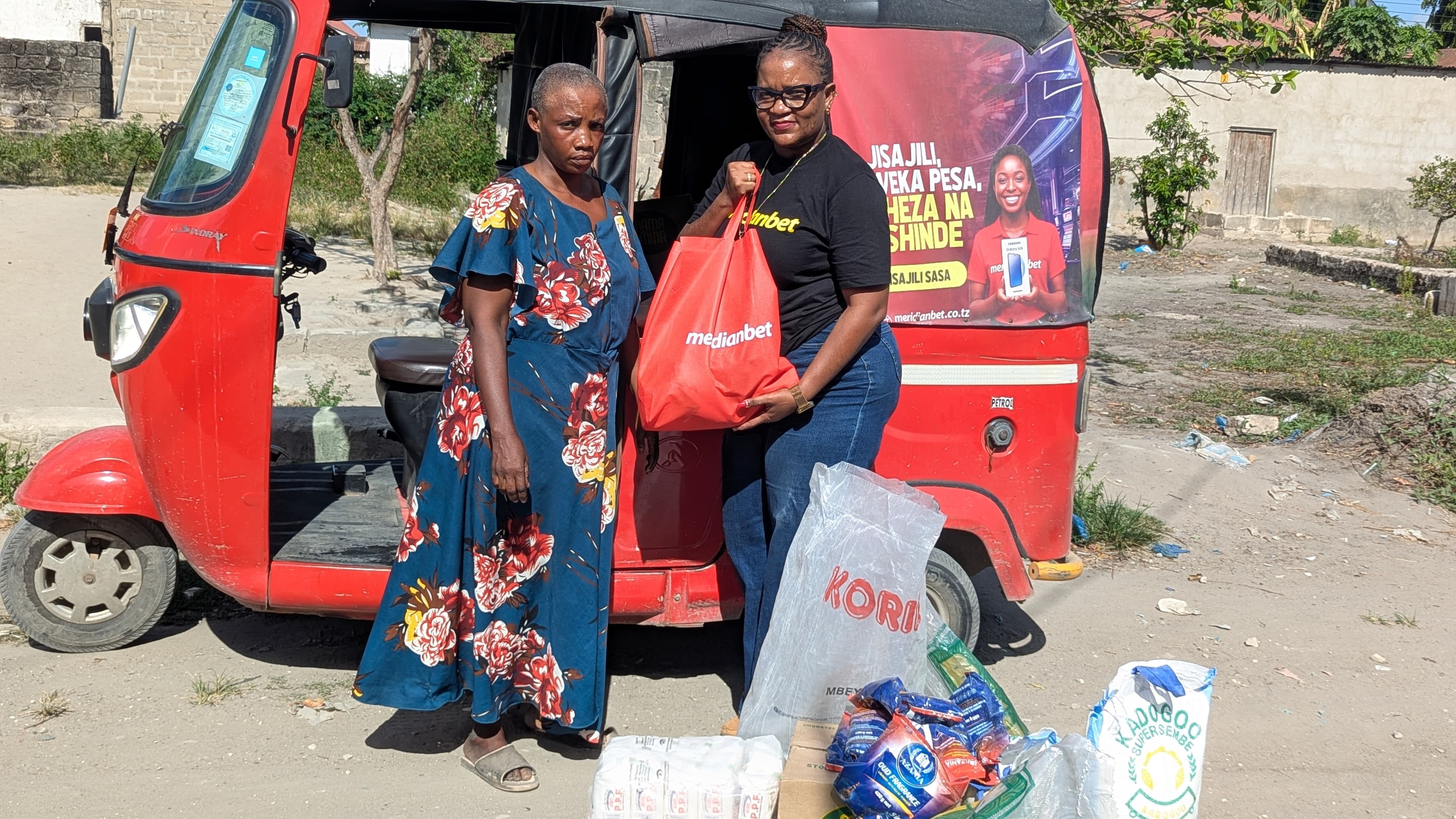 Buza Yafikiwa Na Meridianbet Kuwagusa Wahitaji