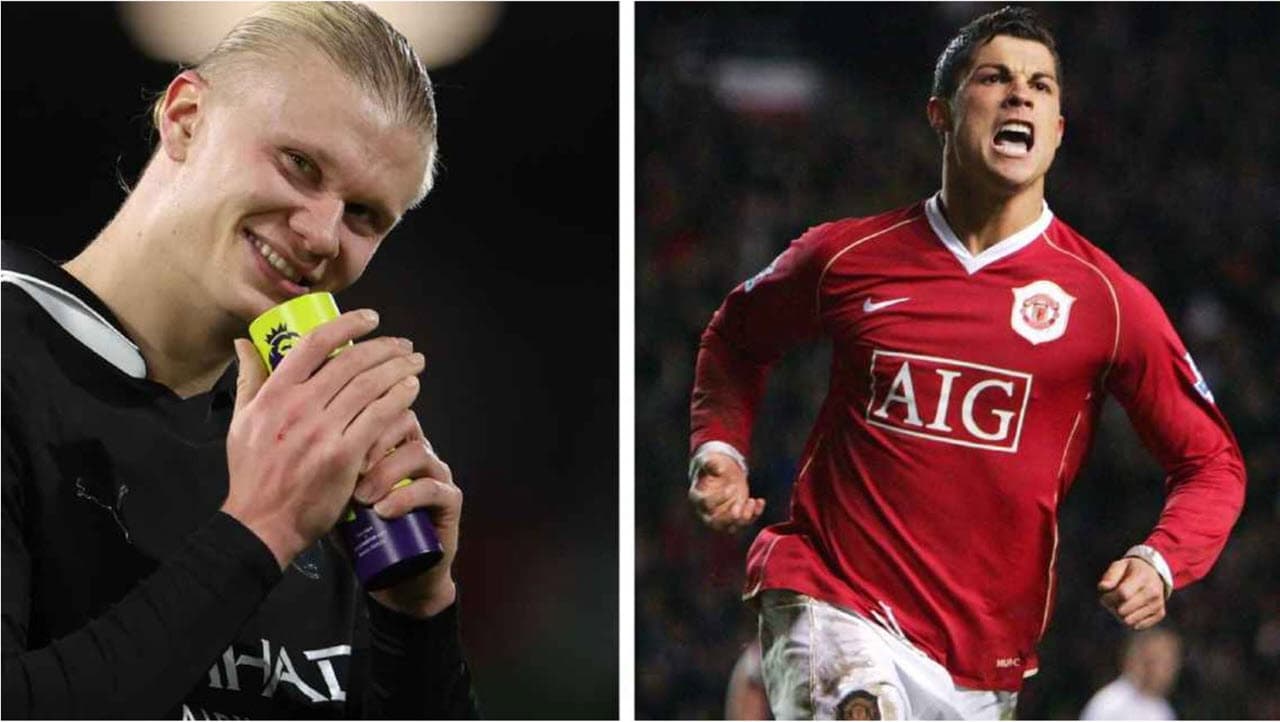 Haaland Aipiku Rekodi ya Magoli ya Cristiano Ronaldo EPL