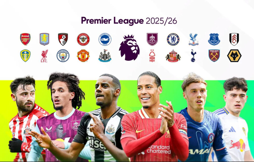Msimamo wa Ligi Kuu England EPL 2025/2026