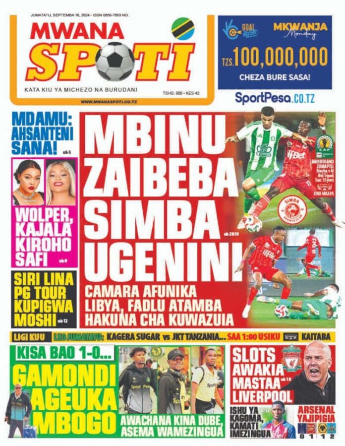 Magazeti ya Tanzania Leo