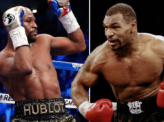 MIKE TYSON KUZICHAPA NA FLOYD MAYWEATHER Tyson