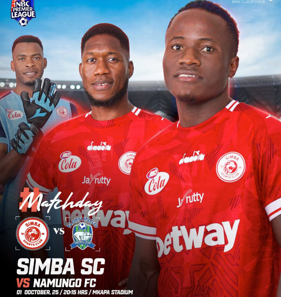 Simba vs Namungo FC Leo 01/10/2025 Saa Ngapi?